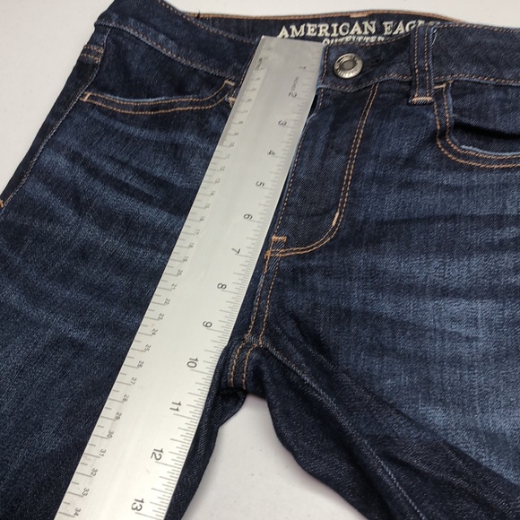 LIKE NEW VINTAGE AMERICAN EAGLE HI-RISE JEGGING JEANS 4/27x29 ⭐️ - Picture 11 of 13